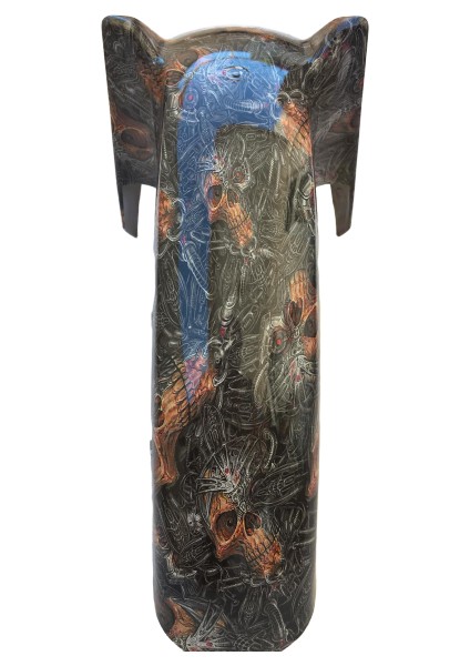 Ybr K Ön Çamurluk Karbon Kaplama Ebrili Kurukafa