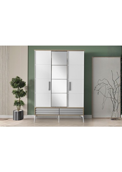 Silla 3 Kapılı Gardırop
