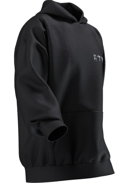 Göktürkçe Türk Yazılı Oversıze Hoodıe (Unısex) fiyatları