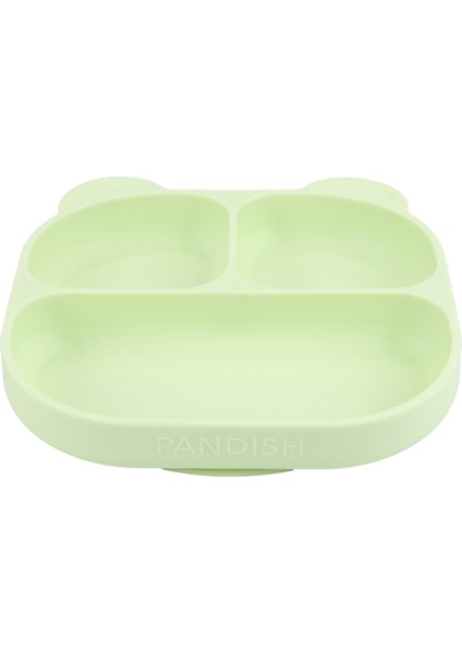 Mamma Vakum Tabanlı Silikon Mama Tabağı Matcha Green