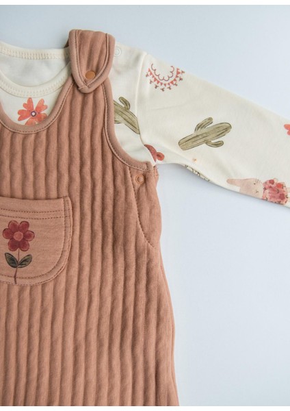 Sandy Salopet 2'li Takım Kahverengi indirimleri