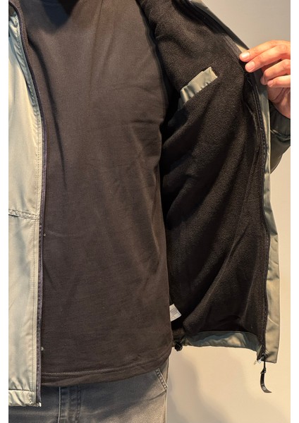 Erkek Kapüşonlu Cep Detaylı Içi Polar Kışlık Mont 2571 Haki fırsatları