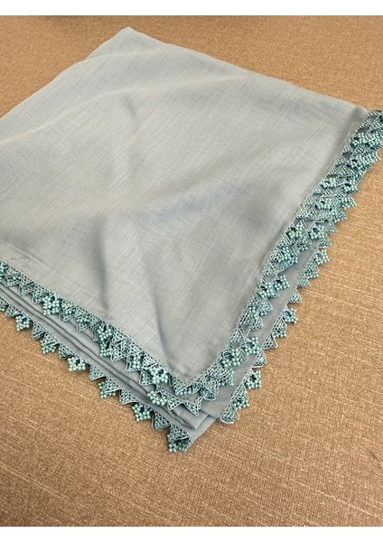 Anne Eli Ile Işlenmiş Tığ Oyalı Yazma Örtü Yerli Üretim 100X100CM fiyatları