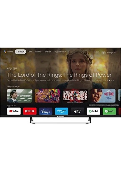 MT50EG8000QF 50’’ 126 Ekran Uydu Alıcılı 4K Ultra HD QLED Google TV fiyatları