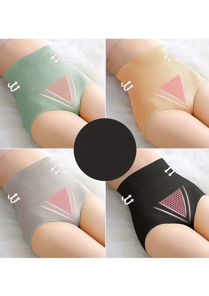 Karın Kalça Kaldıran Nefes Alabilen Külot Korse