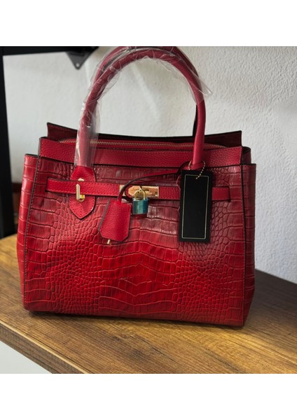 H Design Hakiki Deri Kadın Çantası