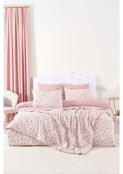 Bonny Çift Kişilik Nevresimli Pike Takımı - 7 Parça Çeyiz Seti fiyatları