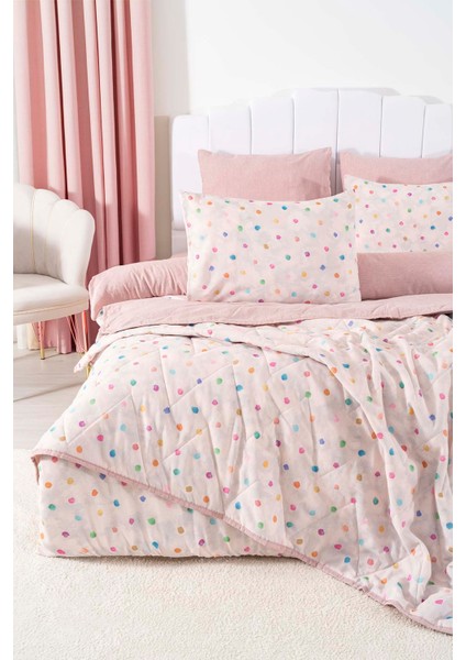 Bonny Çift Kişilik Nevresimli Pike Takımı - 7 Parça Çeyiz Seti fırsatları