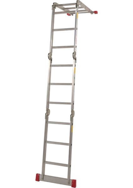 4,75 mt Akalite Alüminyum 16 Basamaklı Akrobat Merdiven Yerli Üretim modelleri
