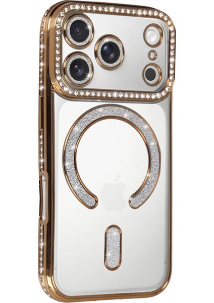 Mtxdpn Newface Apple Iphone 17 Pro Max Joke Simli Magneticsafe Kılıf - Gold fiyatları