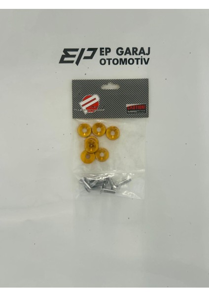 Bütün Araçlara Uyumlu Motor Içi Renkli Civata Pul ( Lütfen Sipariş Verirken Renk modelleri