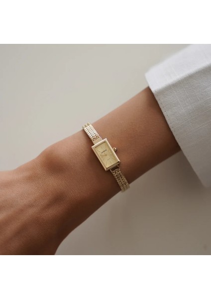 Geneve Pelik Kordon Altın Saat