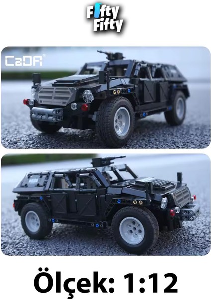 Cada Fierce Warrior Suv -C51207W (561 Parça) Profesyonel Oyuncak Yapım Seti -FFCADA-C5120 fırsatları