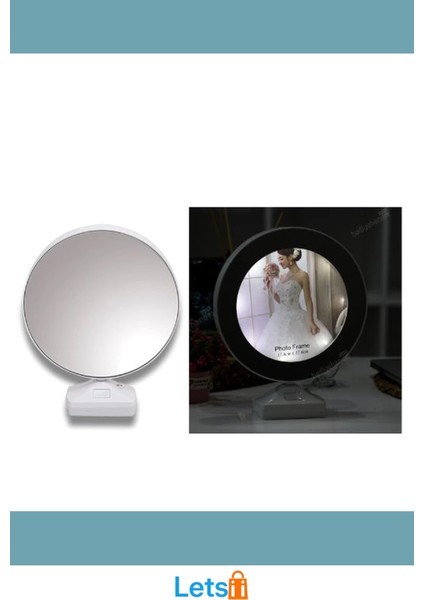 LED Işıklı Sihirli Ayna Çerçeve Fotoğraf ve Ayna Funky Tasarım indirimleri