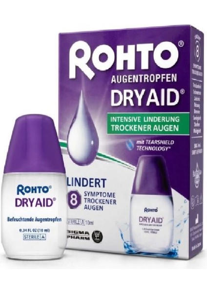 Rohto Dry Aid Gz Damlası 10 ml