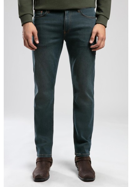 Jagger Normal Bel Dar Kesim Düz Paça Erkek Jean Pantolon Raves Stormy Blue fiyatları
