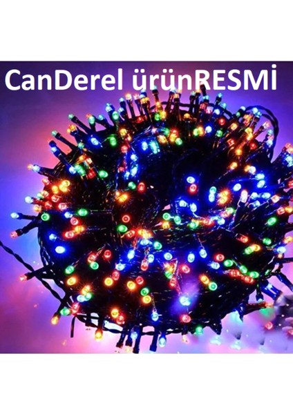 Solar Güneş Enerjili 100 Ledli 12 Metre Şerit Bahçe Dekorasyon Aydınlatma LED Renkli Işık Ağaç modelleri