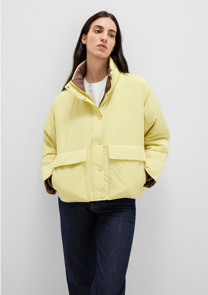 Su Itici Dik Yaka Sarı Ceket 1110618-71287 fiyatları