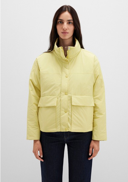 Su Itici Dik Yaka Sarı Ceket 1110618-71287 modelleri