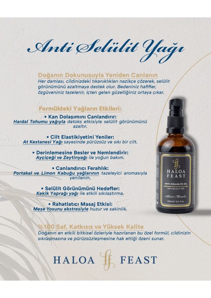 Anti Selülit Yağı 100 ml -Anti-Cellulite Oil 100 ml 3,4 Fl.oz fiyatları