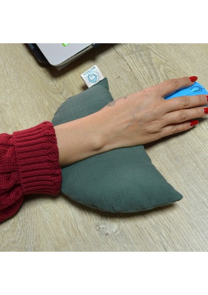 , Müslin Kumaş Bilek Destek Yastığı – Ergonomik Mouse Pad Yastığı fırsatları