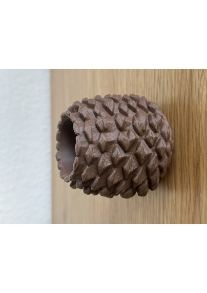 Pine Glow Mumluk | Kozalak Tasarım (Tekli, Mum Dahil, Doğal Görünümlü) fiyatları