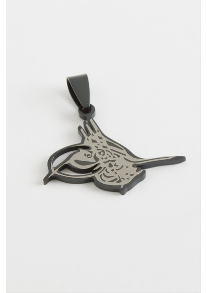 Tuğra Çelik Kolye Ucu 2,5 cm