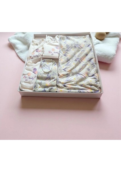 Yenidoğan Kız Çiçekli 10'lu Hastahane Çıkışı Kız Bebek modelleri