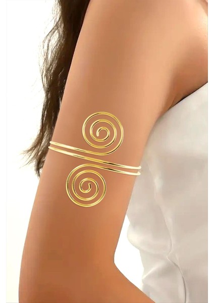 Yuvarlak Figürlü Üst Kol Pazu Bilekliği