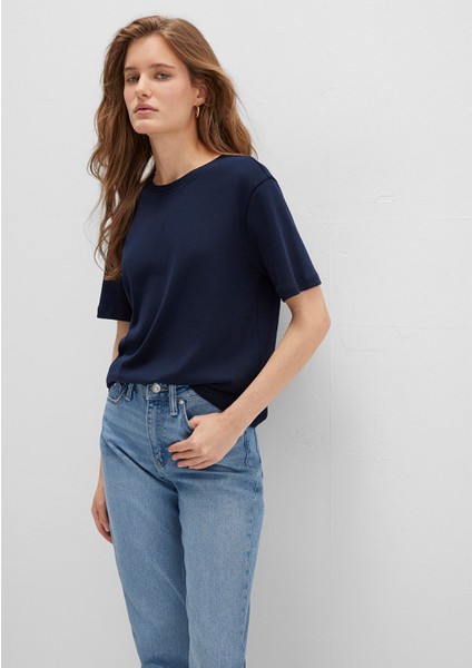 Lacivert Basic Tişört 1612916-86623 fiyatları