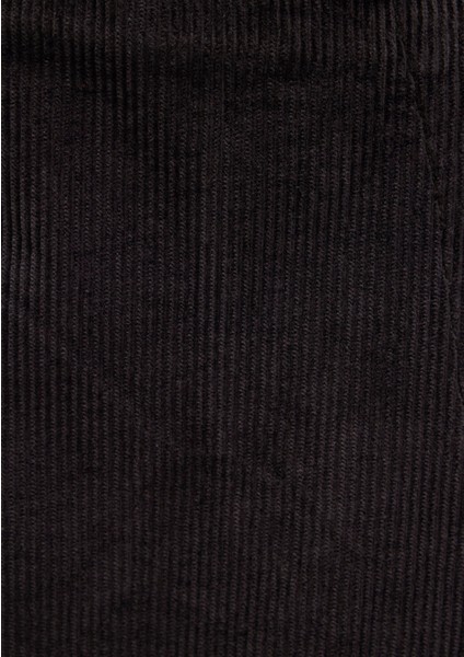 Kadife Kahverengi Şort Etek 1410234-90892