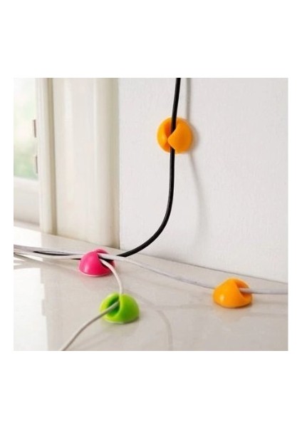 Siyah Beyaz Kablo Sabitleme Klipsi 10 Lu (4172) indirimleri