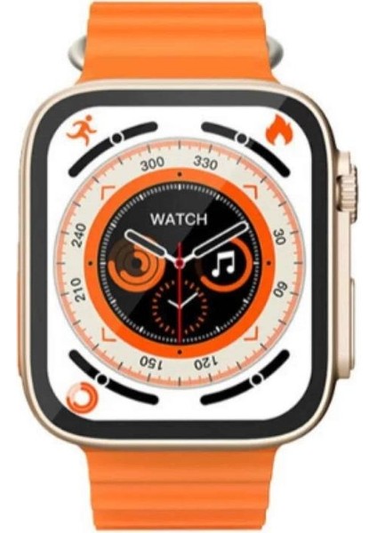 Yeni Model Akıllı Saat Ultra Akıllı Saat Gümüş Kasa 45MM Titreşim - MCT4465-4790 indirimleri