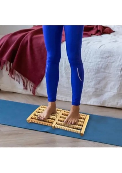 10 Silindirli Ahşap Ayak Masaj Aleti indirimleri