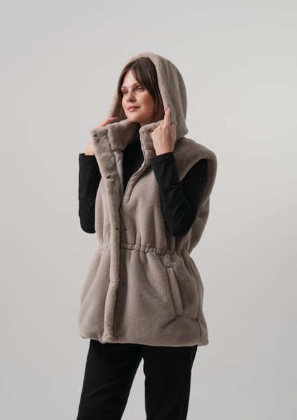 Damla Kadın Yelek Kadın Rabbit Yelek modelleri