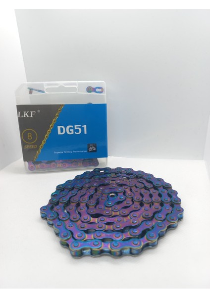 Bisiklet Zinciri Universal Mtb Yol Katlanır Modeller ile Uyumlu Rainbow 8s