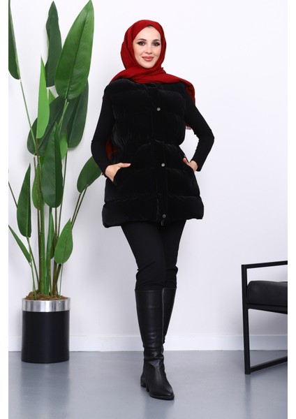 Siyah Bel Lastikli Cepli Şişme Yelek fiyatları