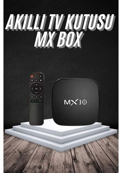 Akıllı Tv Kutusu Mx Box Android 7.1 Tv Kutusu 2.4g Wifi
