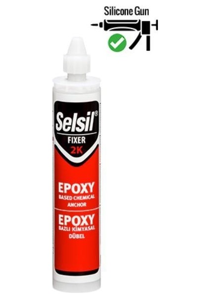 bulurum selsil epoksi bazlı kimyasal dübel 300 ml