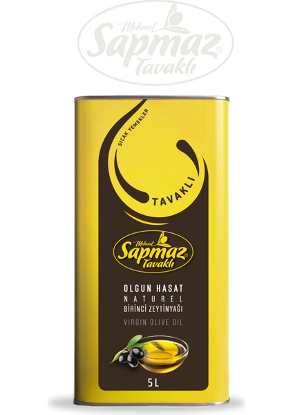Olgun Hasat Naturel Birinci Zeytinyağı 5 Litre