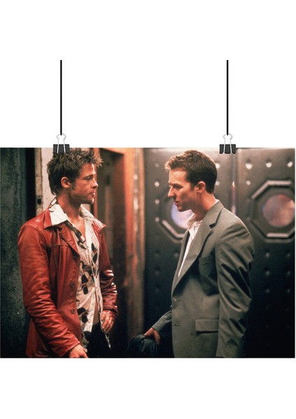 Brad Pitt Poster4 - Retro Duvar Dekoru