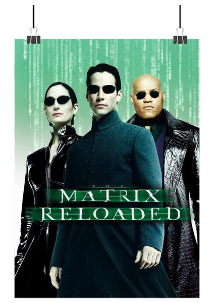 Matrix Poster2 - Retro Duvar Dekoru