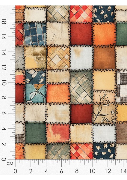 Patchwork Kumaş Seti – Dikiş ve Hobi Için %100 Pamuk Desenli Kumaş Kuponları indirimleri