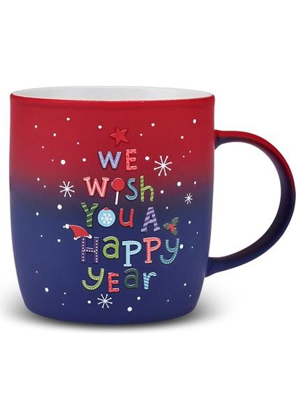New Year Yılbaşı Soft Touch 4 Kişilik Kupa Seti 350 ml fiyatları