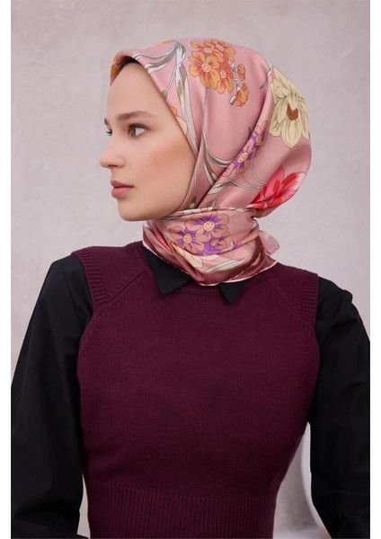 Saf Ipek Eşarp 4219D (T)-34