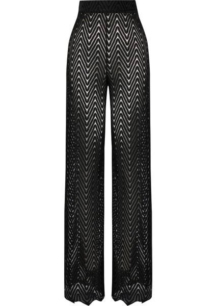 Bol Paça Pantolon Siyah 15343850001