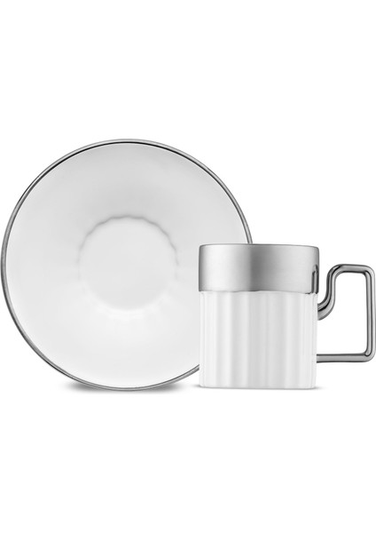SORIN-200 12 Parça 6 Kişilik Kahve Fincan Takımı Platin fiyatları