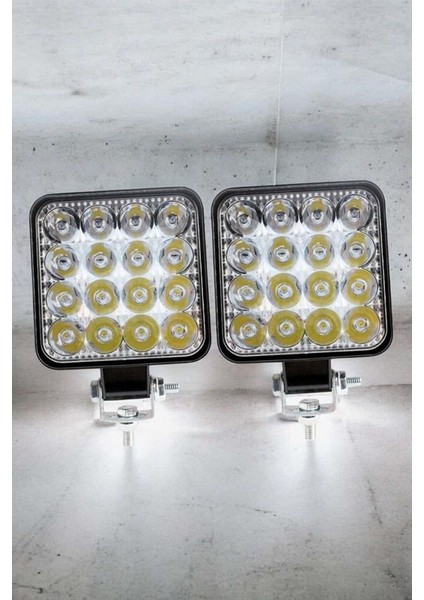 Tepe Lambası Tüm Araç Tiplerine Uygun Çalışma Lambası 16 Ledli indirimleri