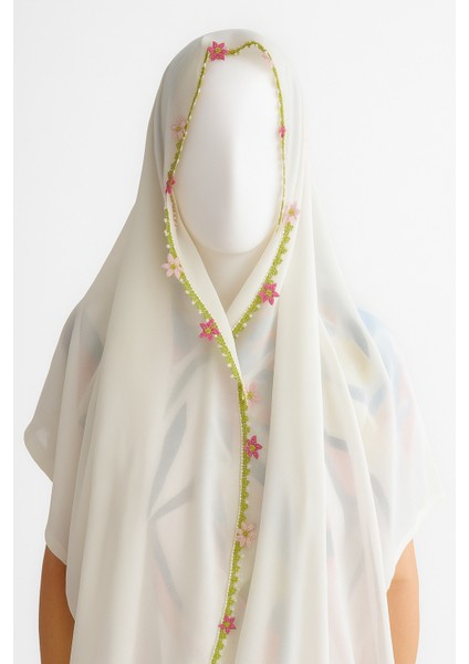 El Işi Iğne Oyası Mevlüt Örtüsü Tesbihli Set