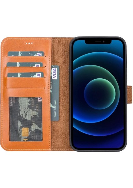 Apple iPhone 13 Pro Max Uyumlu Deri Cüzdanlı Kılıf RST2EF Taba fiyatları